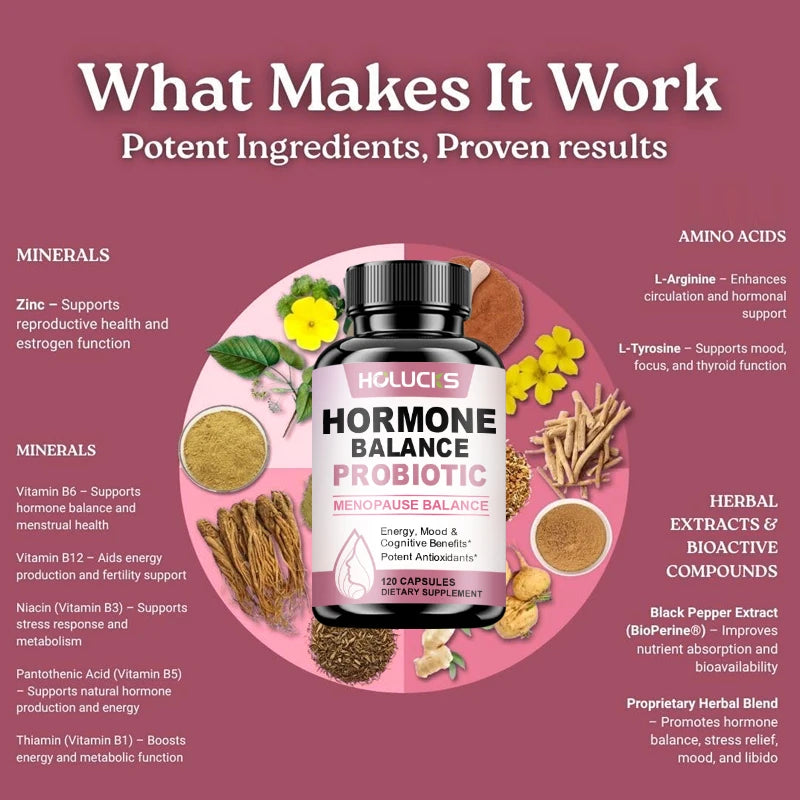 Hormone Balance Probiotic | Menopause Support & Digestive Health
