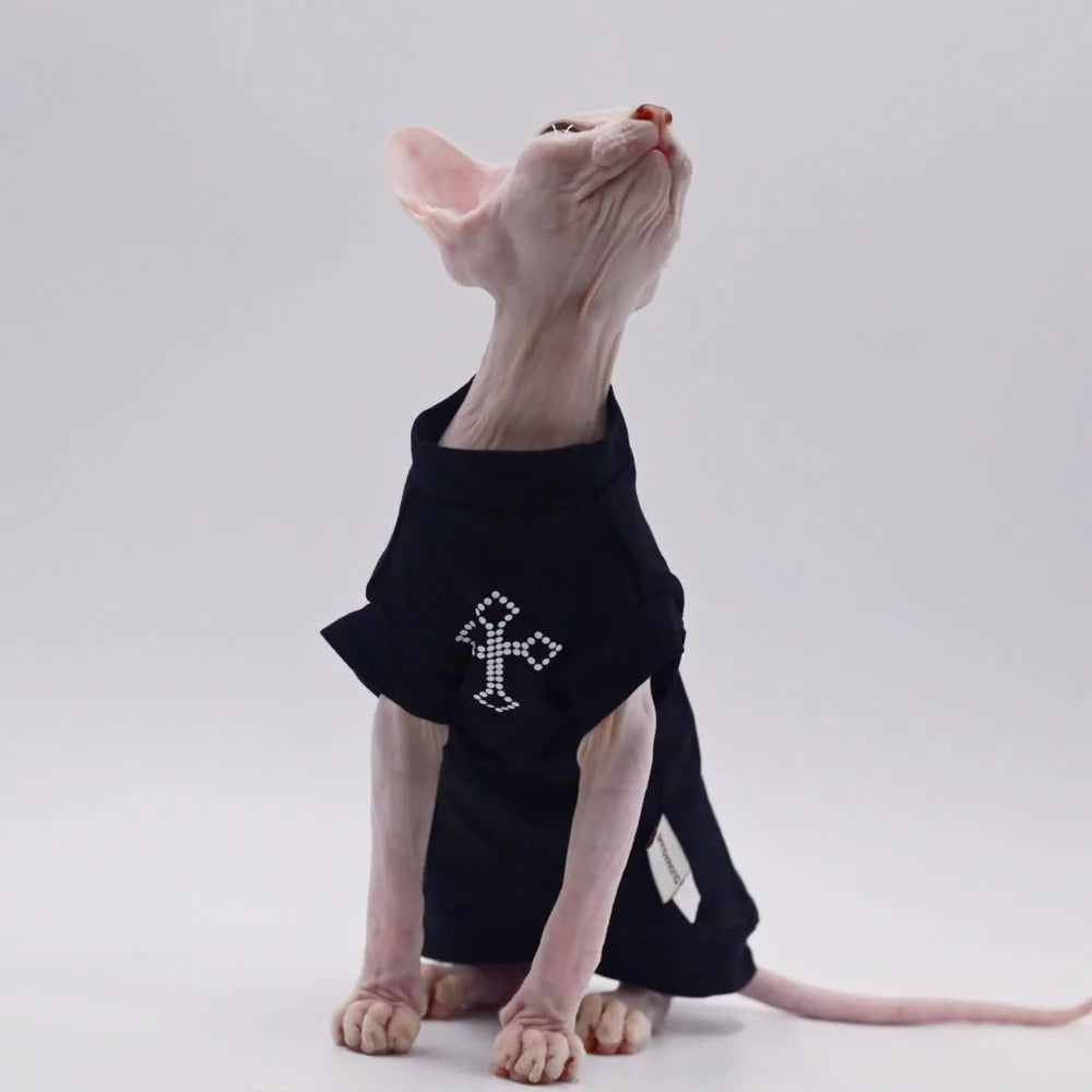 Camiseta Suave y Transpirable para Gatos sin Pelo y Perros Pequeños | Comodidad y Estilo