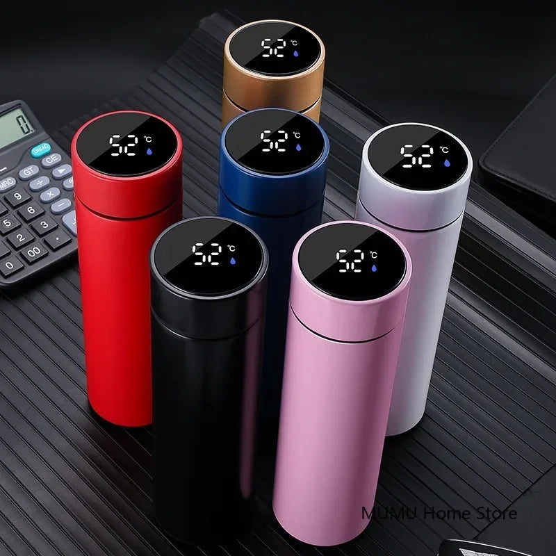 500ML Intelligent Temperature Thermos Bottle | Insulated Sports Cup