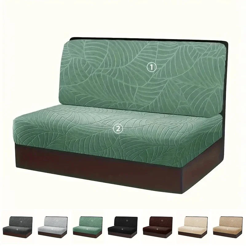 Stretch RV Dinette Cushion Covers | Elastic Slipcover Set