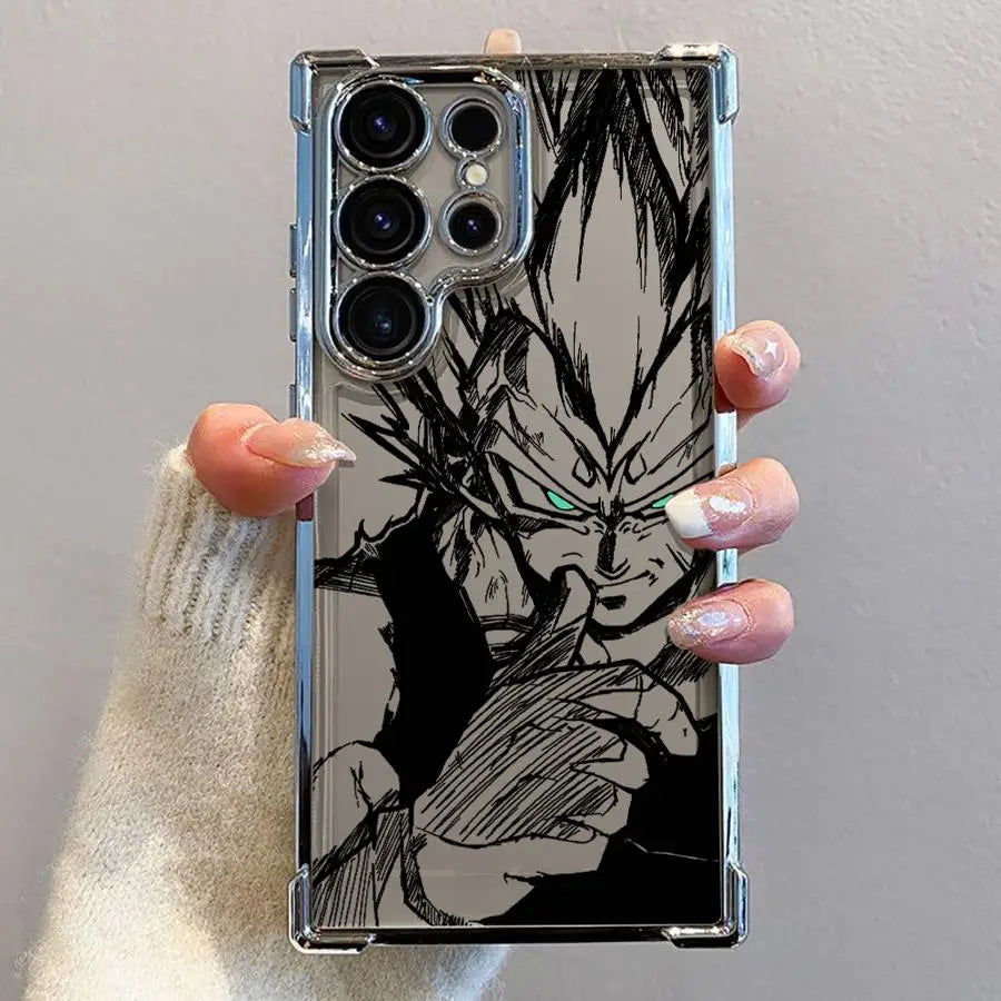 Funda Transparente de Silicona para Teléfonos Galaxy | Protección con Estilo