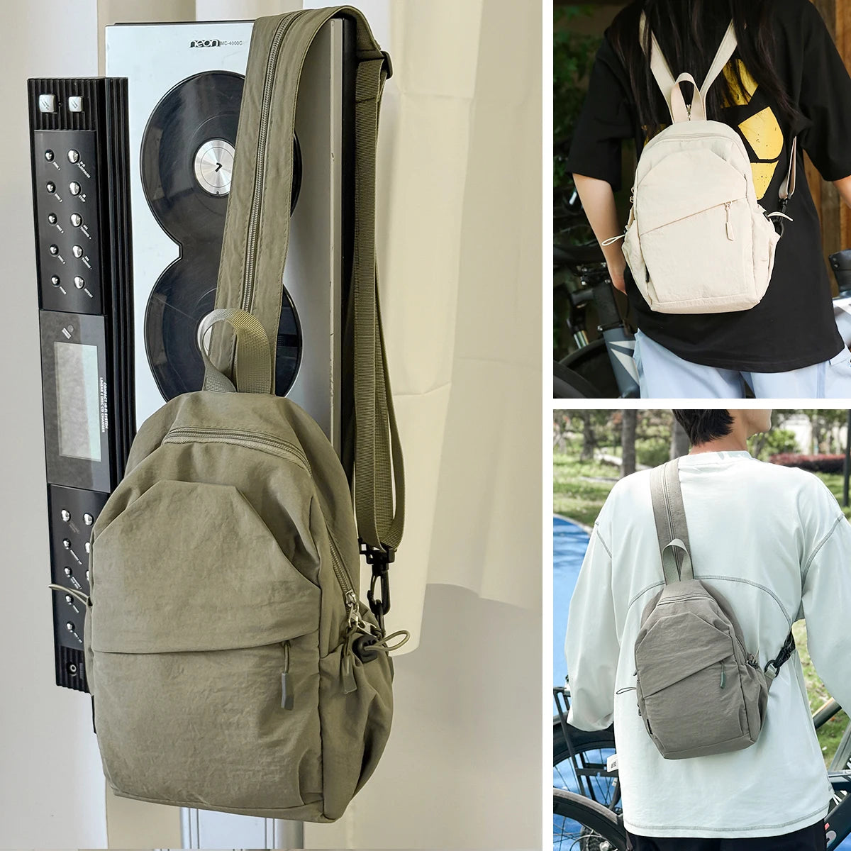 Men's Fashionable Chest Bag | Versatile Casual Commuter Shoulder Bag