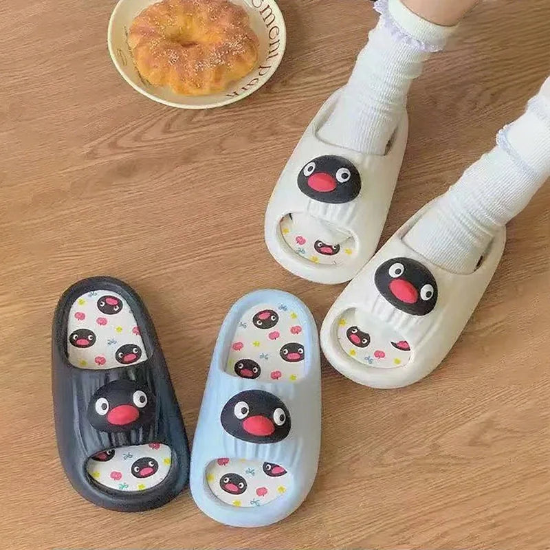 Cute Penguin Animal Slippers | Comfortable All-Season Footwear
