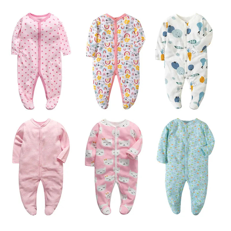 Soft Cotton Long Sleeve Baby Bodysuit | Cozy Outfit for Infants