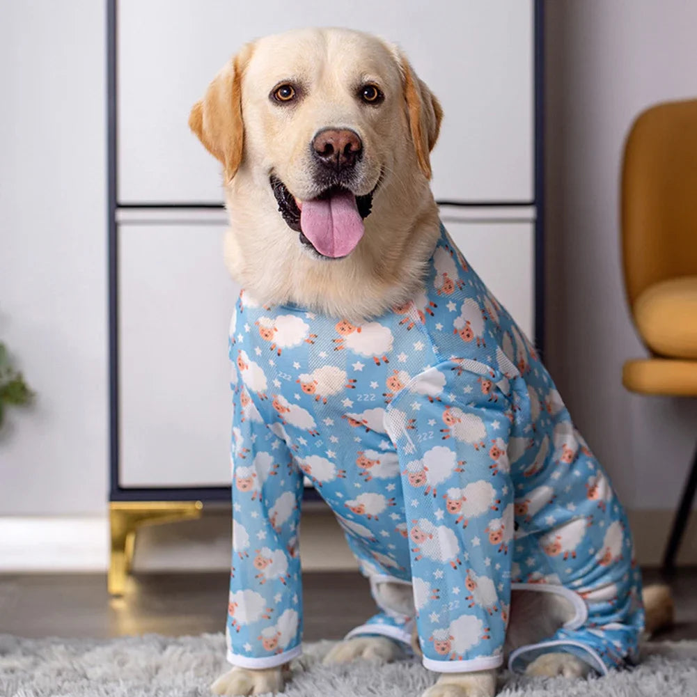 Pijamas Cómodas de Algodón para Perros | Monos Elegantes para Mascotas