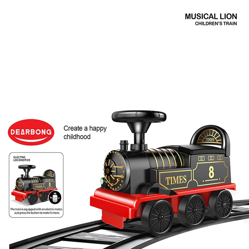 Electric Train Kids Riding Toy | Fun Railway Ride-on for Kids