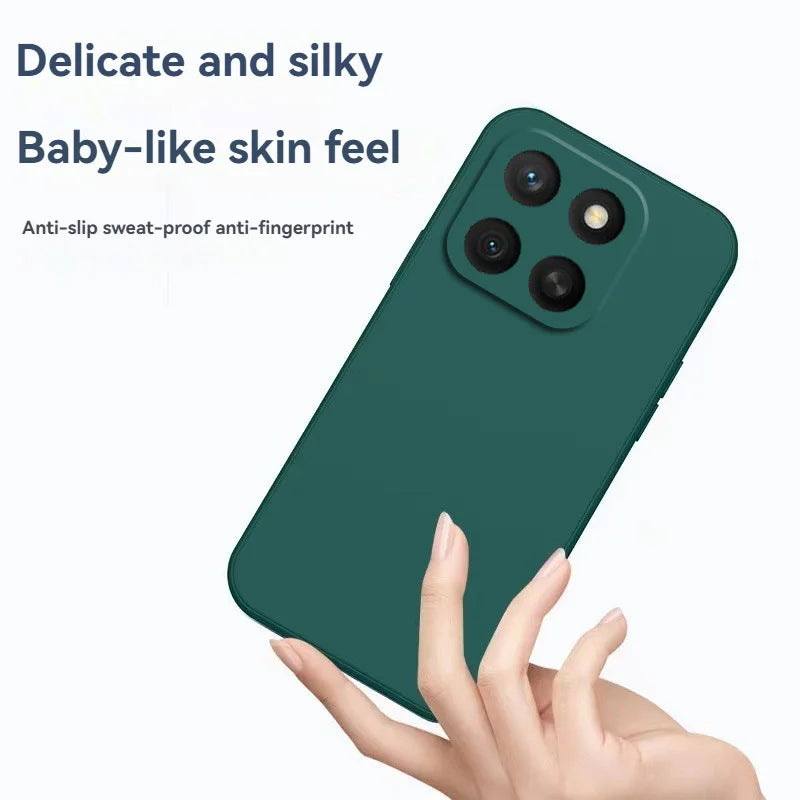 Colorful Drop-Resistant Silicone Case for Honor X8c | Stylish Protection