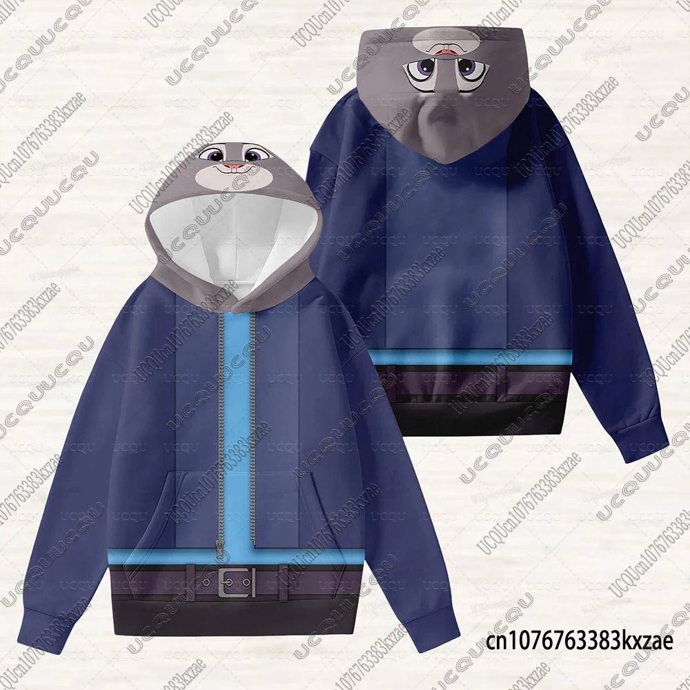 Cosplay Hoodie for Kids & Adults | Casual Long Sleeve Sweatshirt