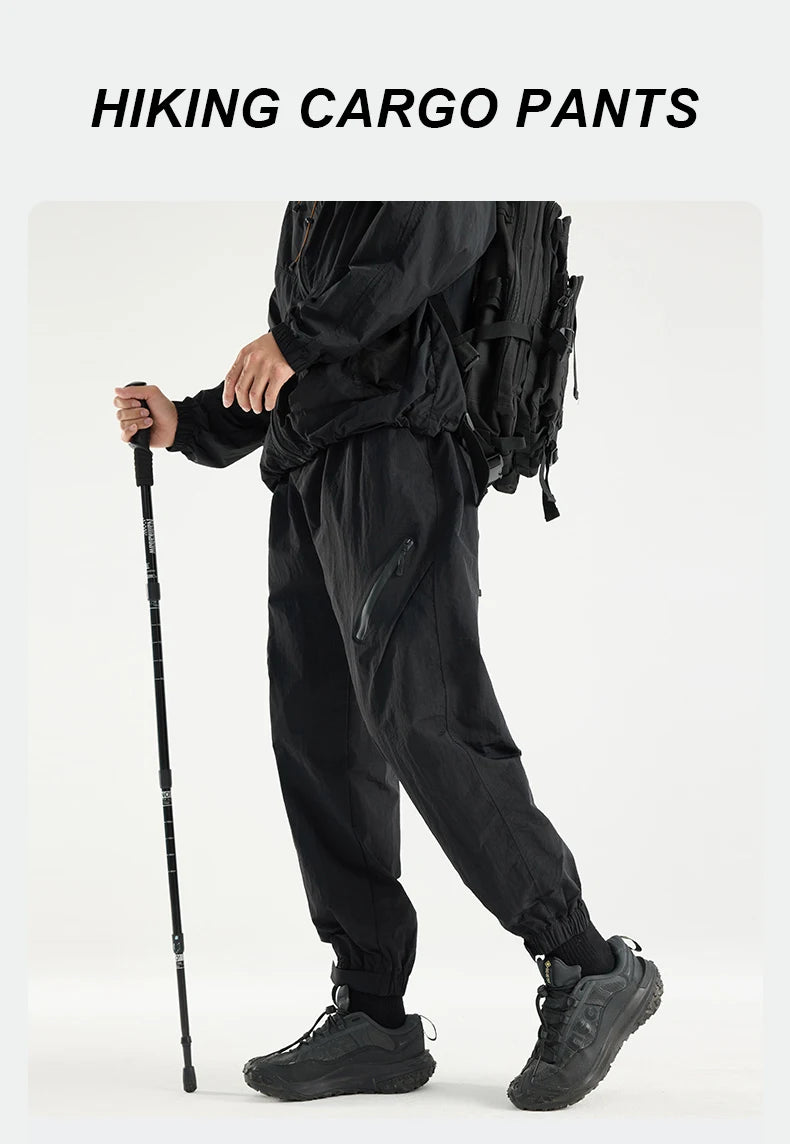 Men's Quick Drying Water-Repellent Hiking Pants | Breathable Outdoor Trousers