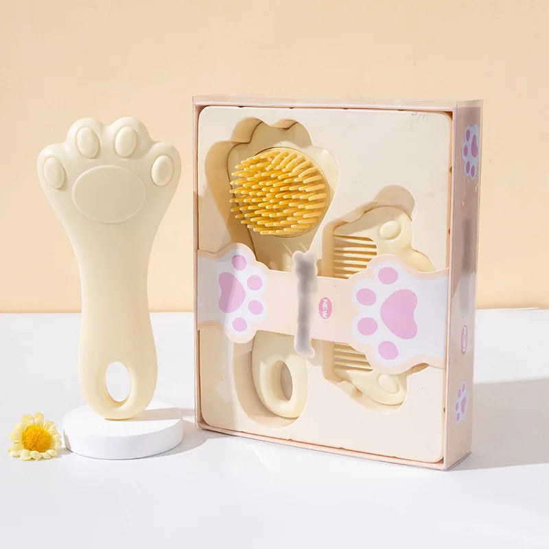 Gentle Baby Hair Wash Brush Set | Soft Bristle Scalp Massager