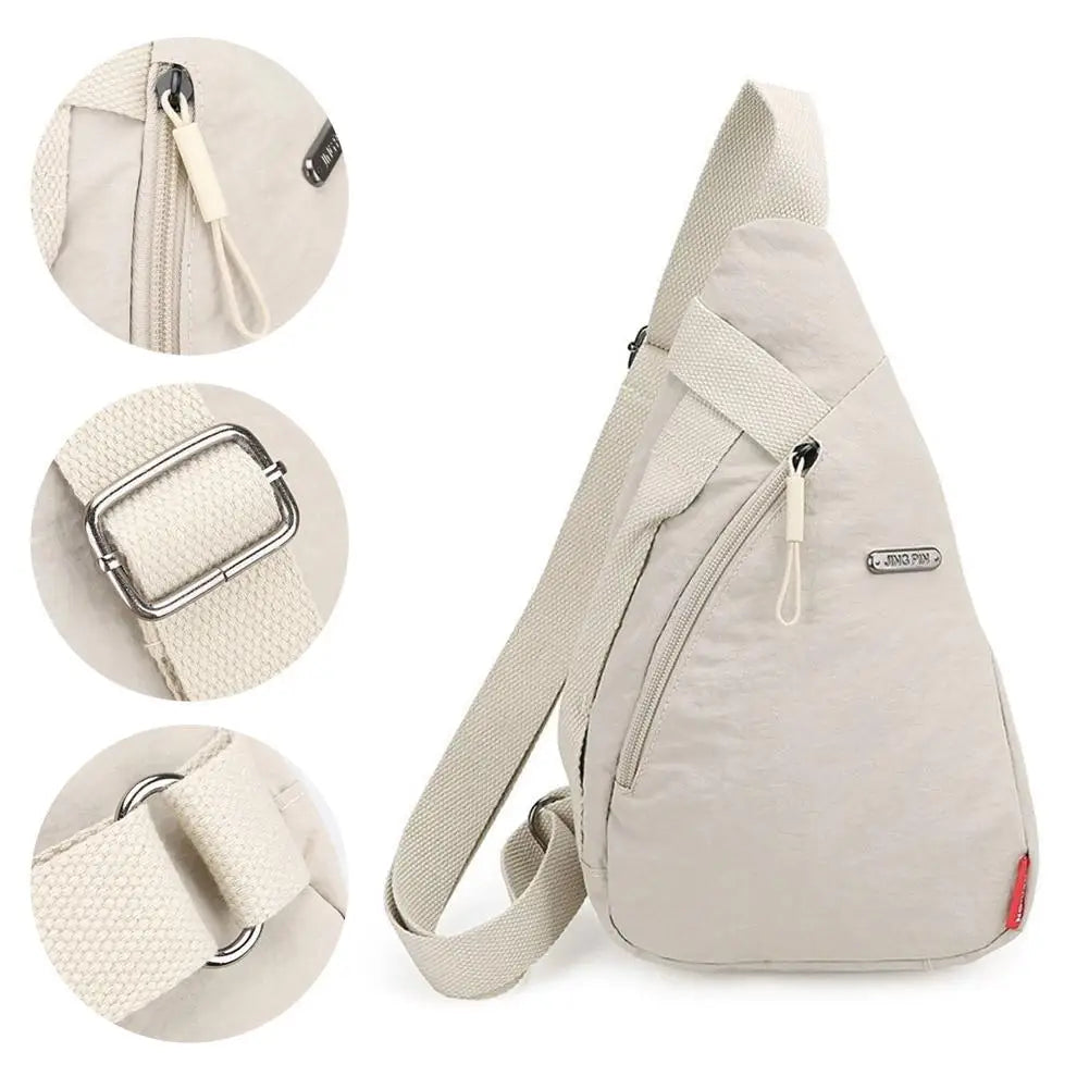 Chest Bag For Men Women Large Capacity Single Shoulder Bag Sport Cycling Phone Crossbody Bag Unisex Chest Bag Travel Hiking