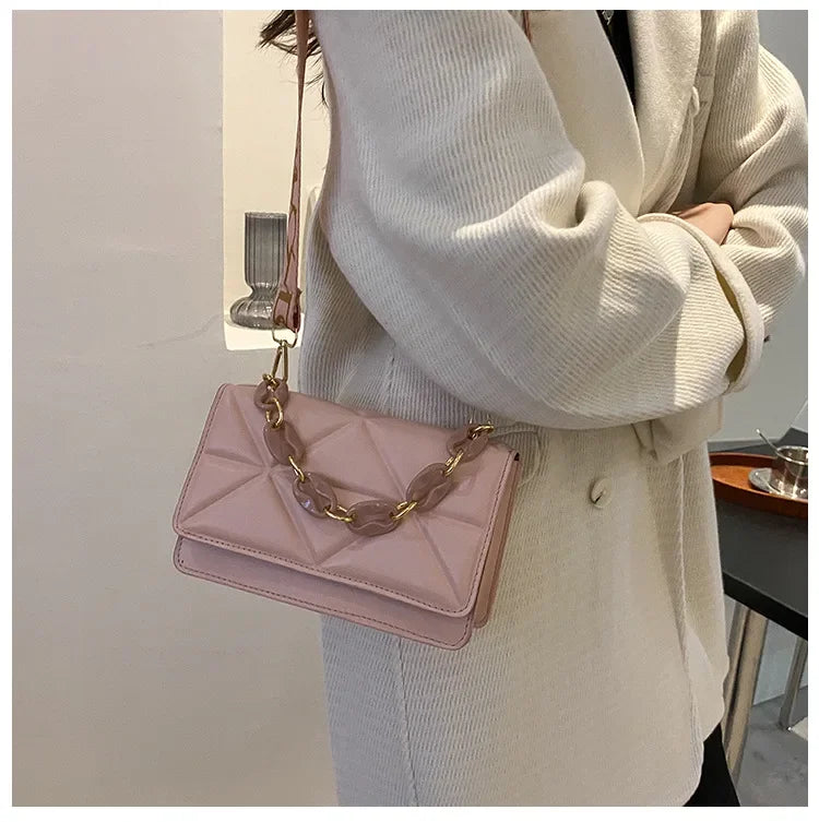 Bolso de hombro retro casual de moda para mujer | Amplio y elegante