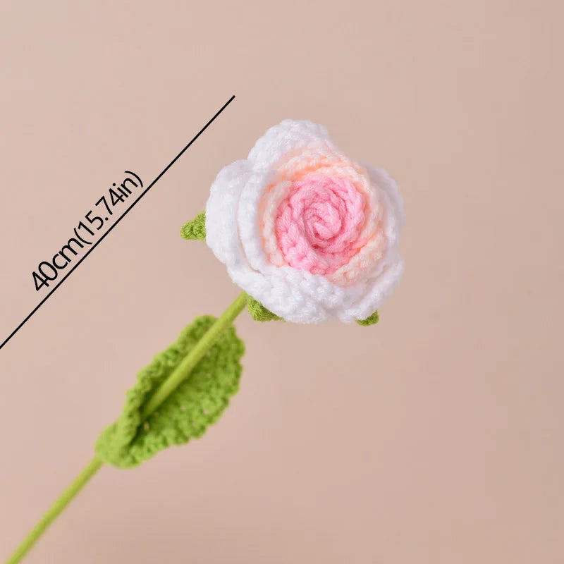 Ramo de flores de rosas artificiales para bodas y decoración del hogar
