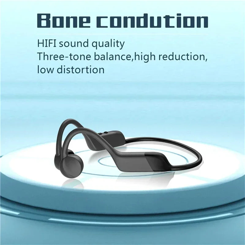Wireless Bone Conduction Earphones | Waterproof Bluetooth Headphones