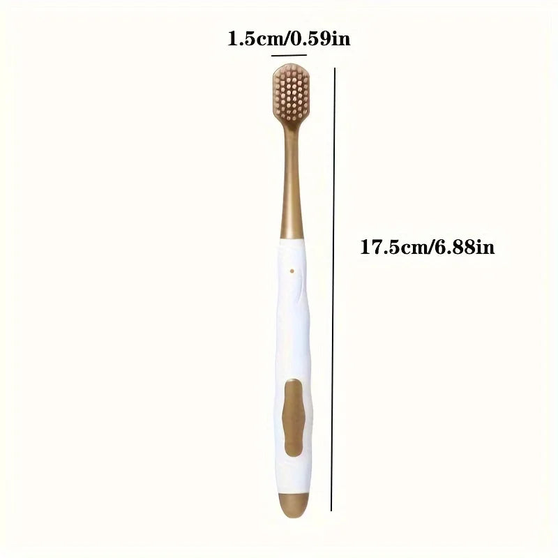 Soft Hair Toothbrush for Adults | Gentle Gum Protection