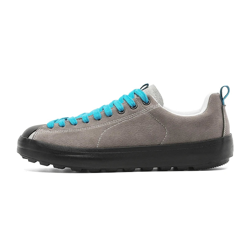 Men's Casual Suede Sneakers | Non-Slip Platform Walking Shoes