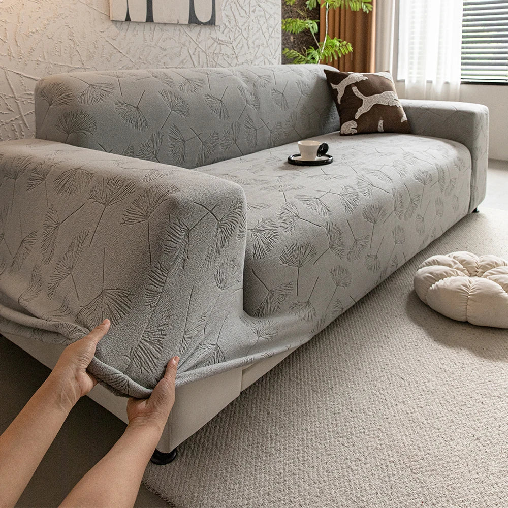 Cozy Anti-Slip Plush Sofa Cushion | Soft & Warm Winter Comfort