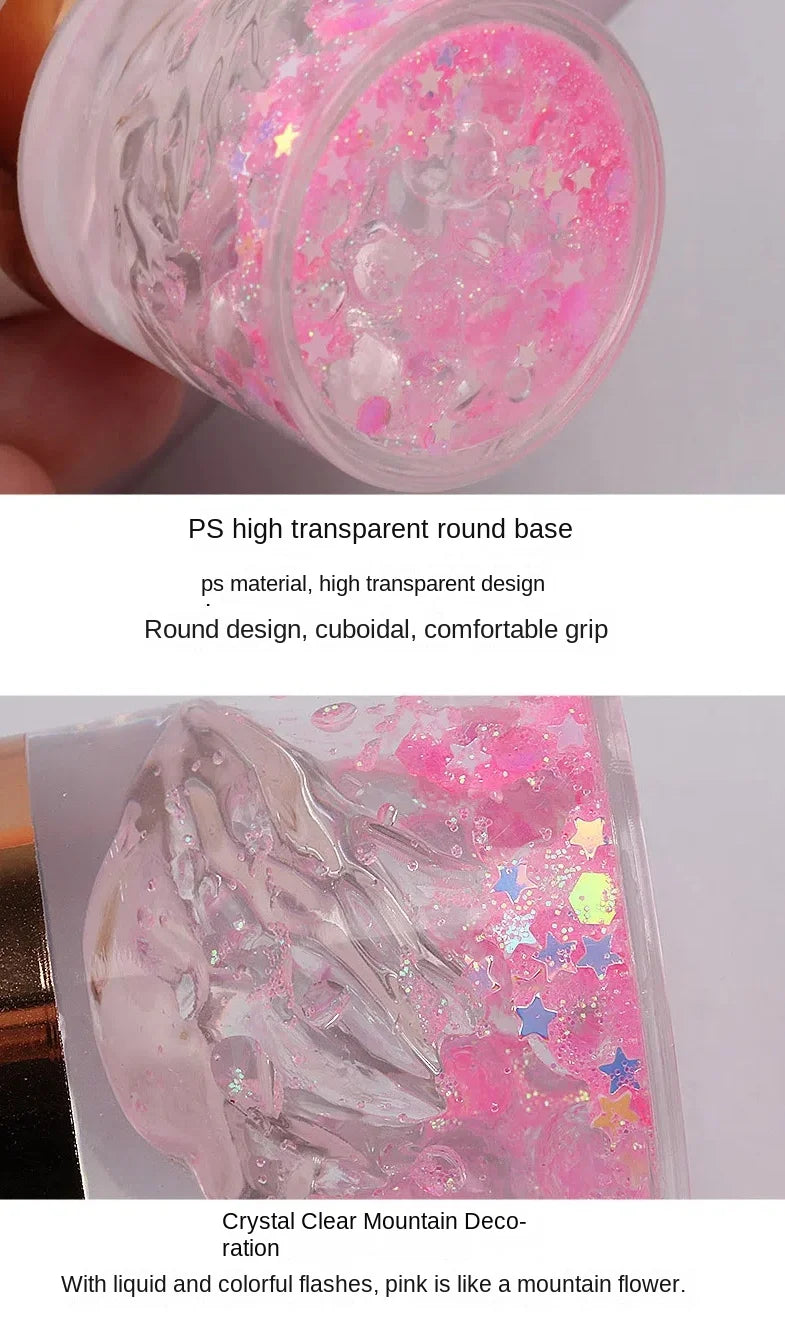 Portable Pink Blush and Nail Dust Brush | Essential Beauty Tool