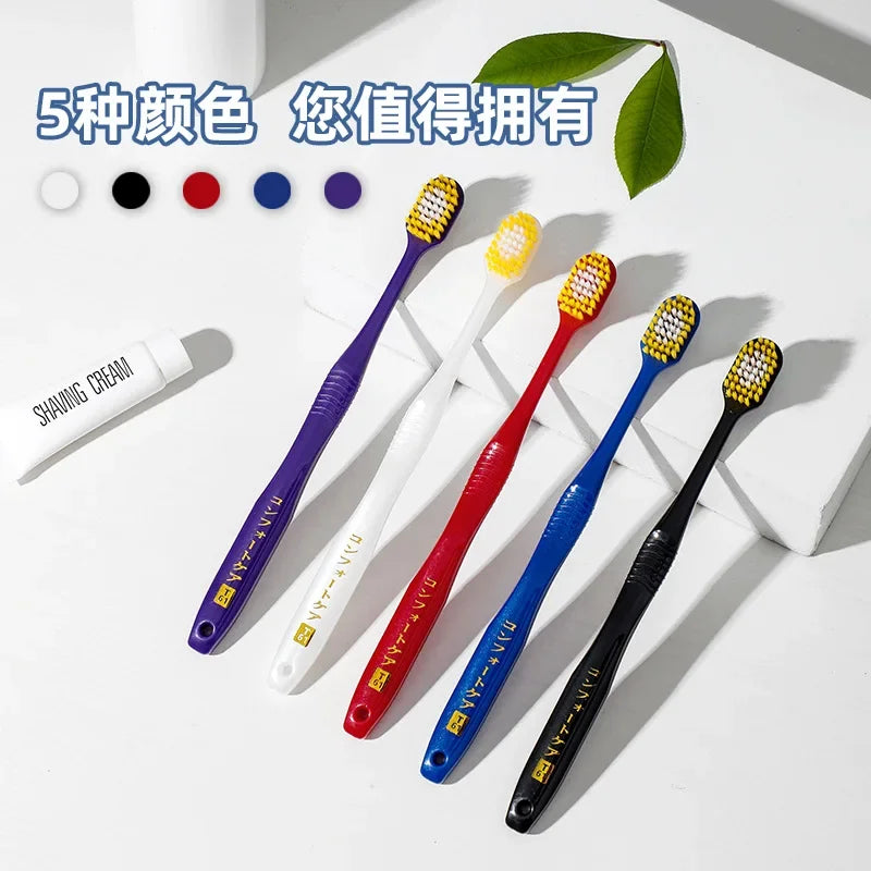 10pcs Ultra Soft Toothbrushes for Adults | Orthodontic Oral Care