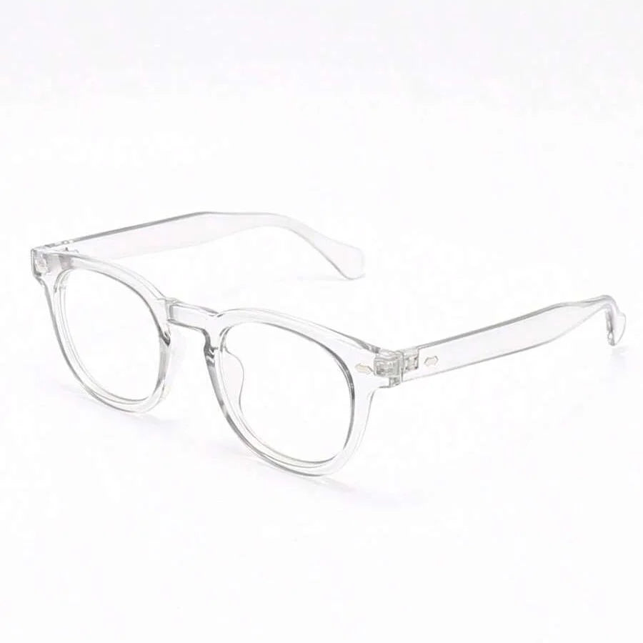 Men's Retro Round Frame Glasses | Trendy Ultra-Light Design