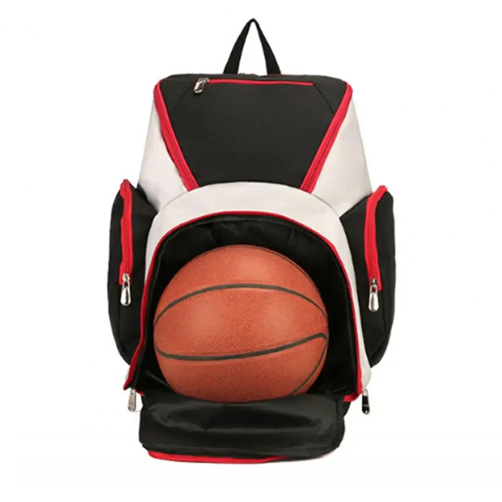 Large Capacity Basketball Backpack with Ball Holder | Sporty & Functional