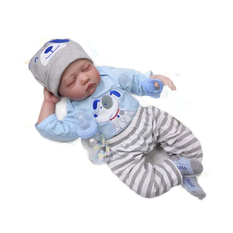 Muñeca Reborn Realista de 22 Pulgadas | Ojos Cerrados, Coleccionable