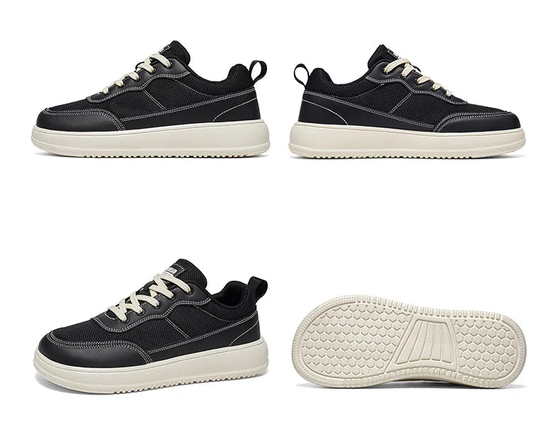 Men's Casual Wide Toe Shoes | Breathable and Comfortable Sneakers