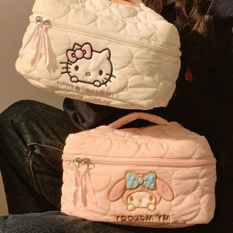 Kawaii Makeup Storage Bag | Large Capacity Cosmetic Organizer