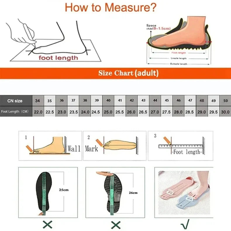 Winter Barefoot Men's Sneakers | Comfortable Non-Slip Casual Shoes
