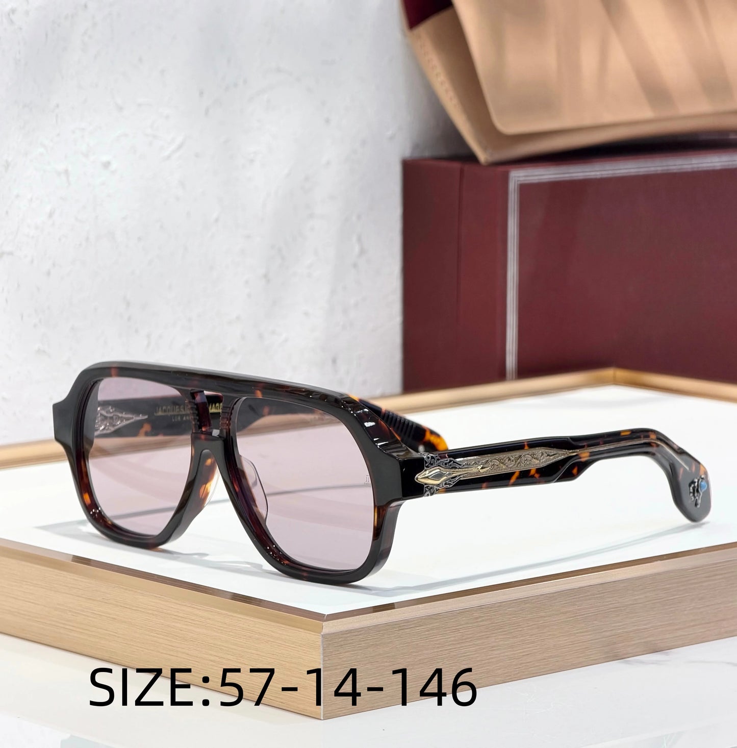 Oversized Pilot Sunglasses for Men & Women | Luxury UV400 Protection