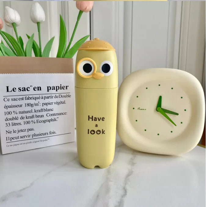 Portable Travel Wash Cup & Toothbrush Storage Box for Kids