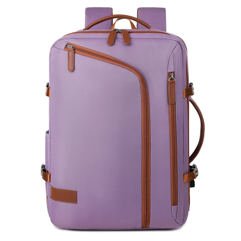 Unisex Simple Business Computer Backpack | Large-Capacity Travel Bag
