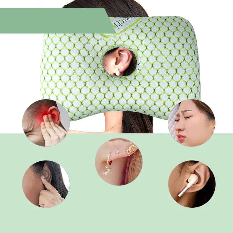 Ice Cooling Double-Layer Sleeping Pillow | Multifunctional Neck Support