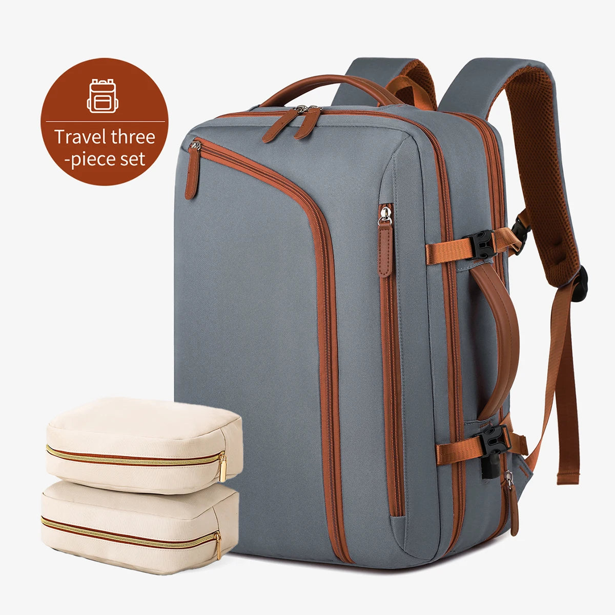 Unisex Simple Business Computer Backpack | Large Capacity Design