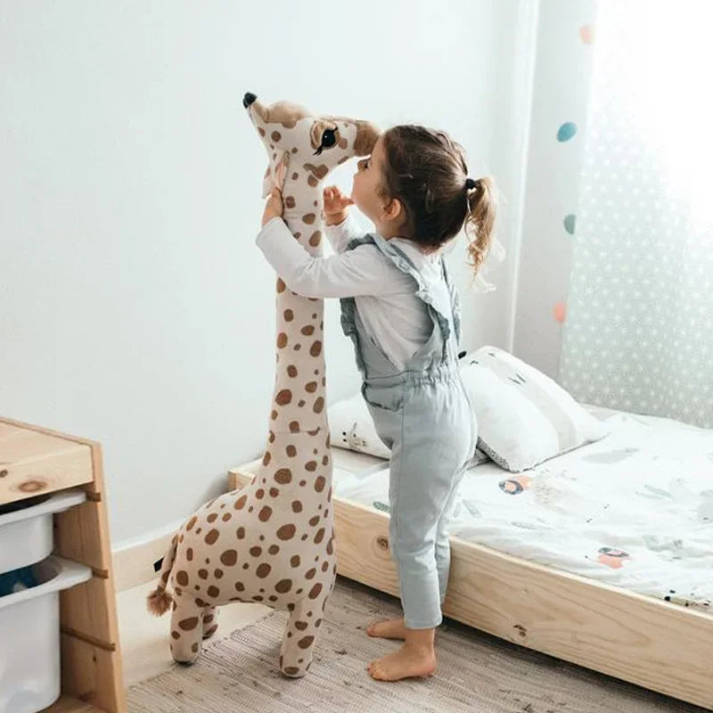 Big Plush Giraffe Doll Toy | Soft Stuffed Animal for Kids