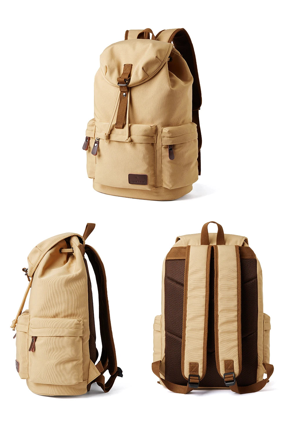 Vintage Large Capacity Backpack for Laptops | Durable Casual Bag