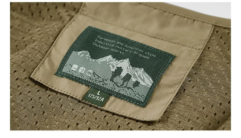 Men's Multi-Pocket Fishing Vest | Lightweight Outdoor Waistcoat