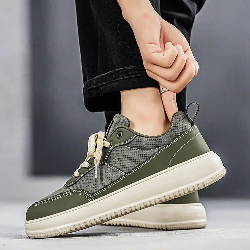 Men's Casual Wide Toe Shoes | Breathable and Comfortable Sneakers