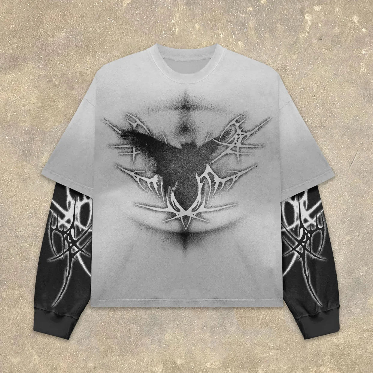 Men's Vintage Gothic Pullover Sweatshirt | Stylish & Cozy