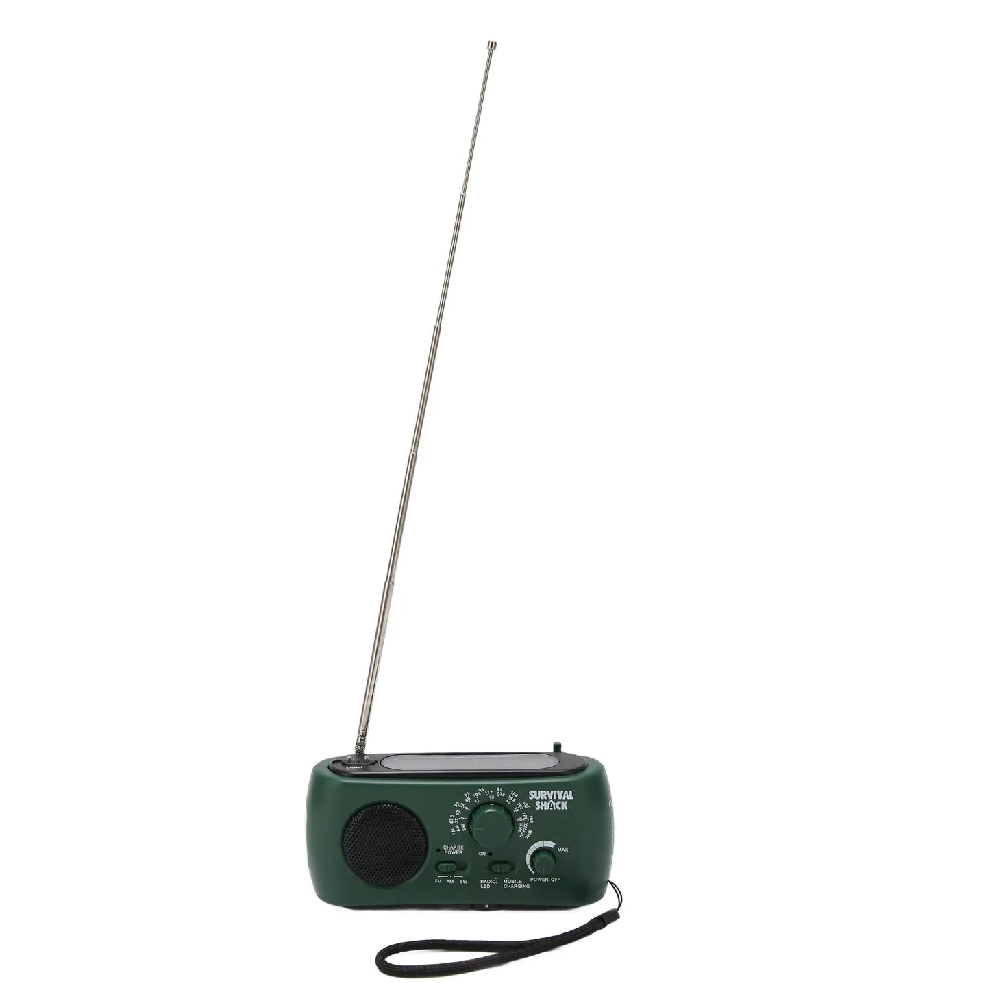 Portable Hand Crank Weather Radio with LED Torch | Multi-Band