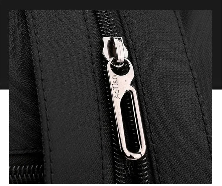 Casual Men's Multi-Functional Shoulder Bag | Perfect Travel Companion