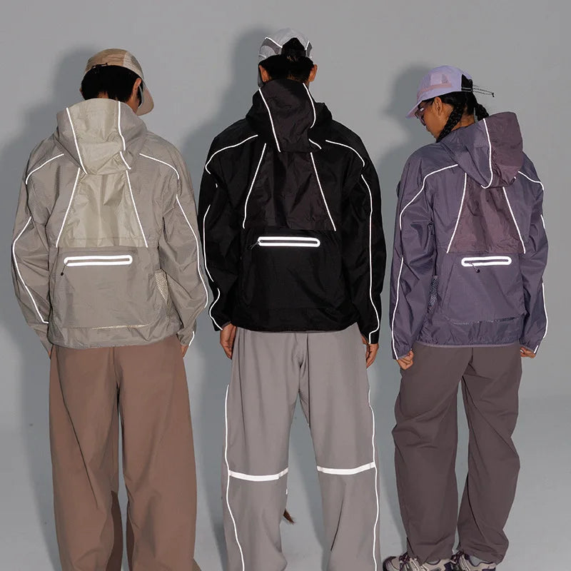 Transformable Outdoor Jacket & Cycling Suit | 3-in-1 Adventure Gear