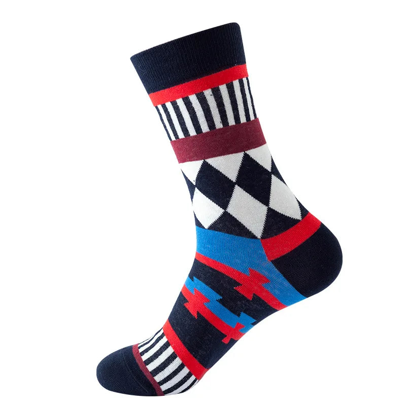 Unisex Combed Cotton Hip Hop Socks | Trendy & Fun Fashion