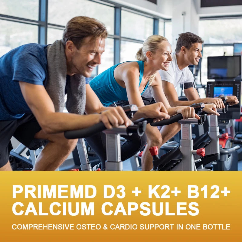 Vitamin D3 Calcium Capsules for Bone & Heart Health Support
