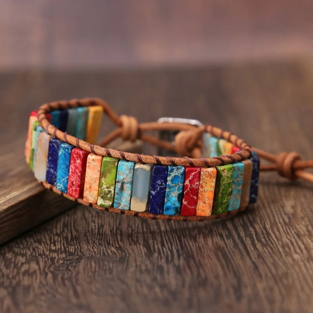 Colorful Adjustable Braided Bracelet | Bohemian Charm Jewelry