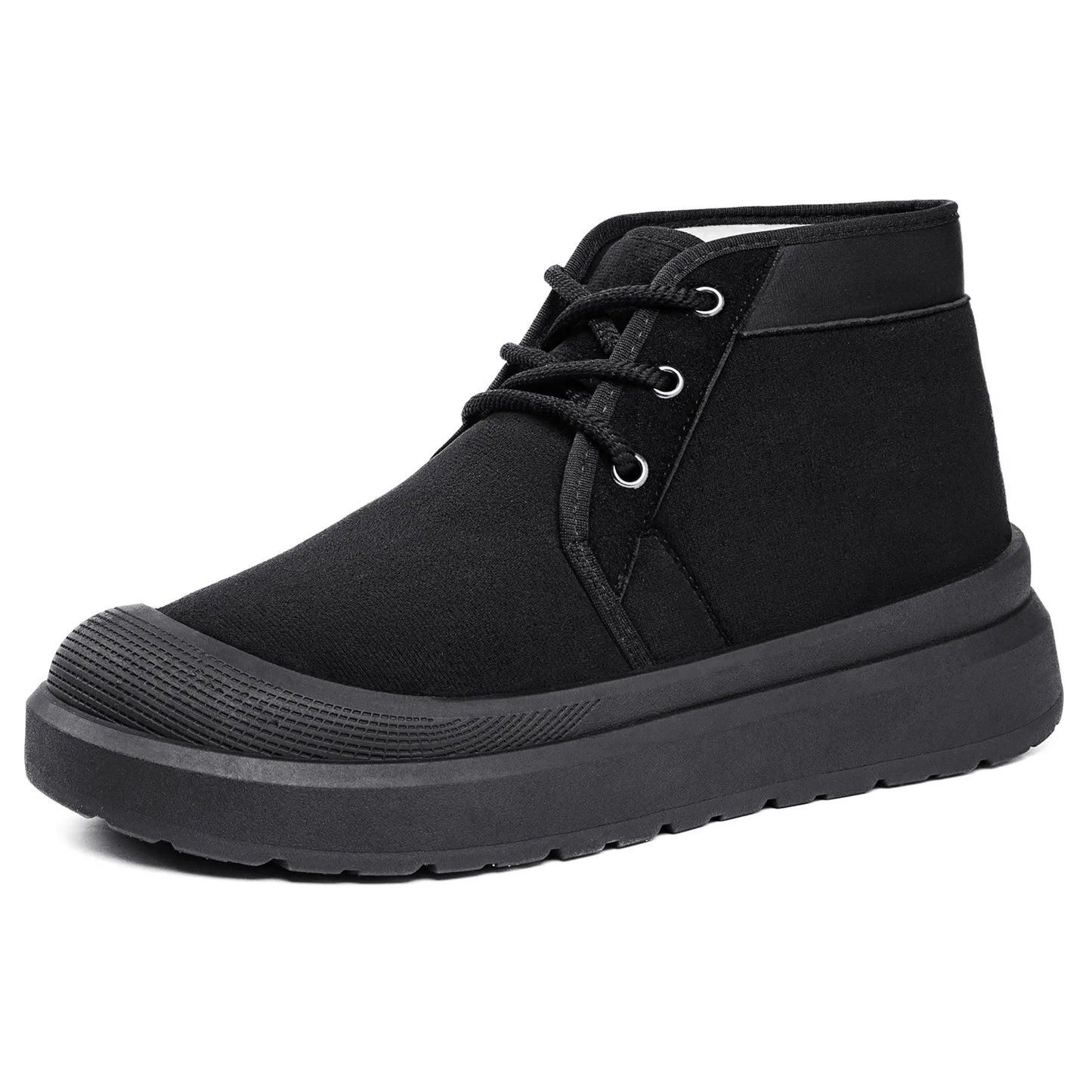 Men's Warm Fur Lined Snow Boots | Cozy Winter Outdoor Footwear