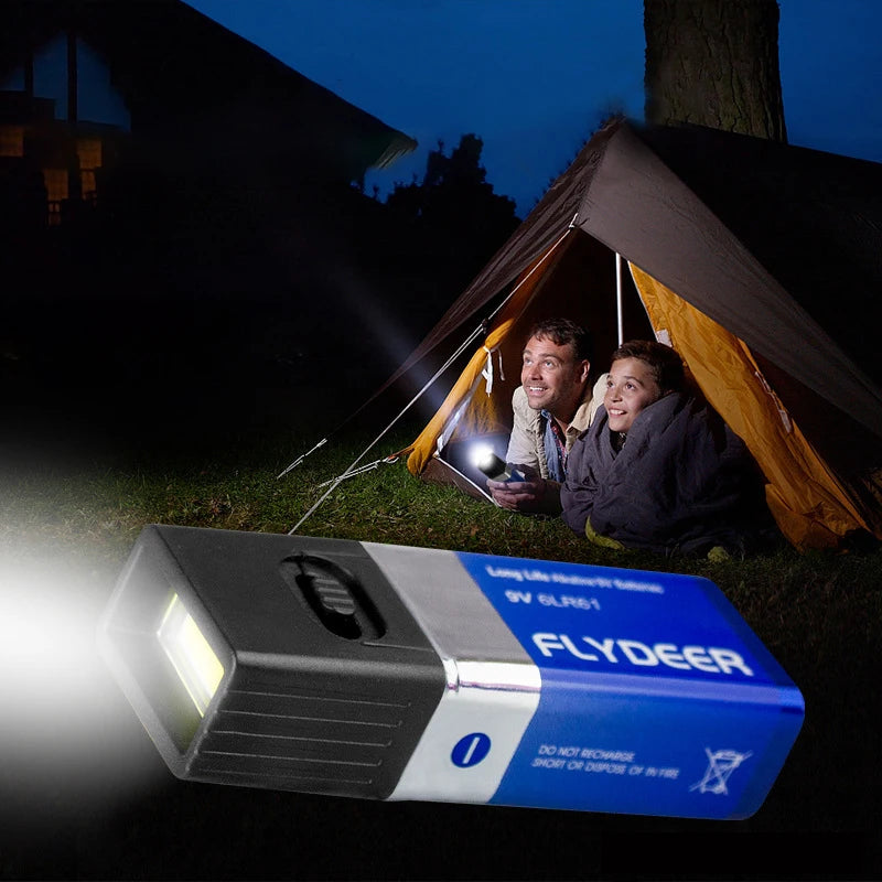 Mini luz LED de llavero | Linterna compacta y portátil para exteriores