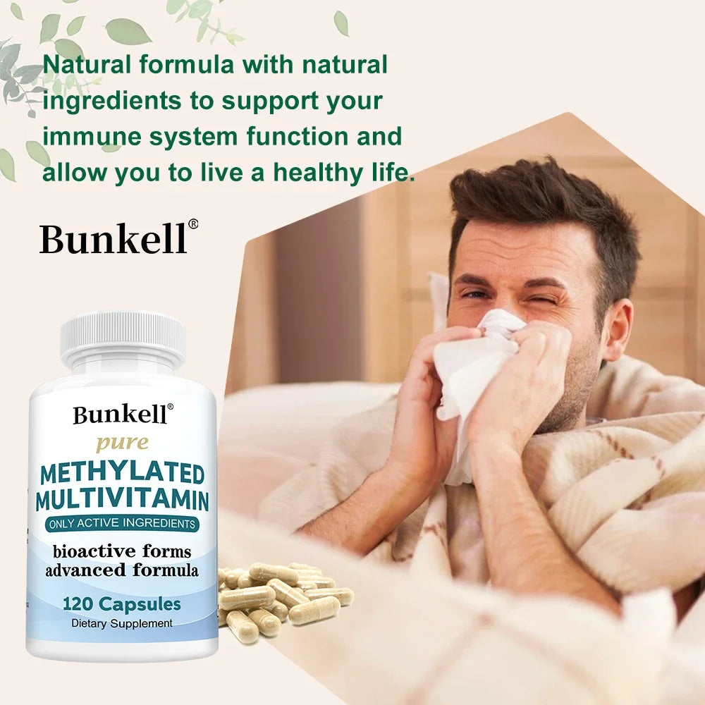 High-Potency Methylated Multivitamin for Energy & Focus