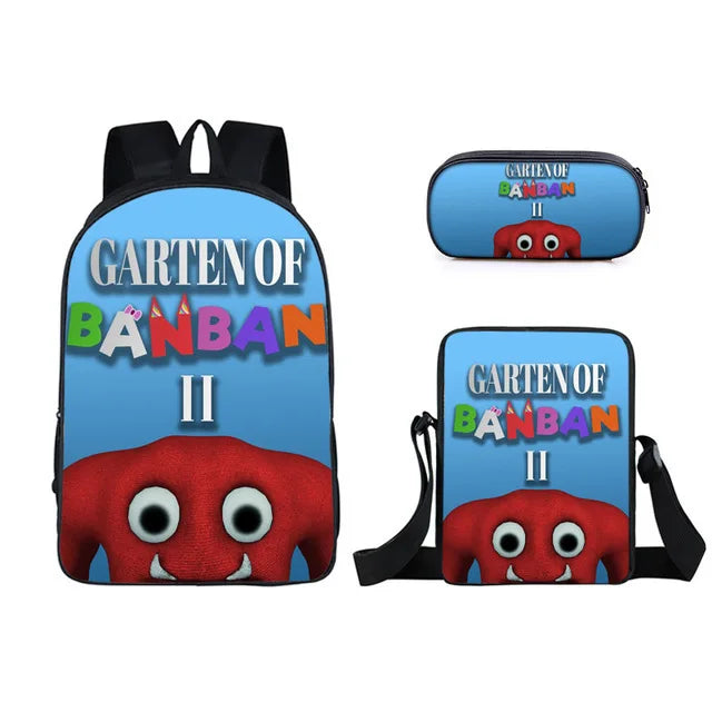 Stylish Garden Game Backpack | Versatile Student Shoulder Bag