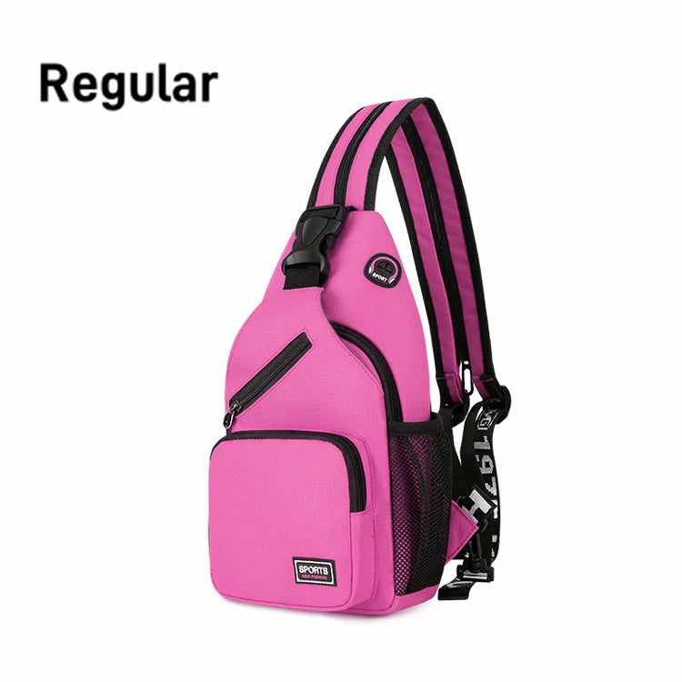 Adjustable Women's Chest Bag | Versatile Small Sports Backpack